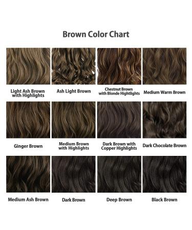 REECHO 20 Curly Wave Clips in Synthetic Hair Extensions 20 Inch - Black Brown - 1-Pack (5 Clips, 4.5 Oz - Buy Online on SooperMarket.com