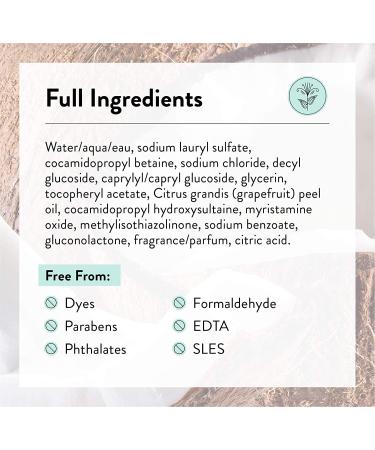 J.R. Watkins Coconut Hand Soap - 11 fl oz (325 ml) | Natural & Moisturizing Cleanser - Buy Online on SooperMarket.com