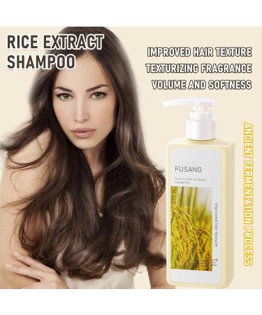 Rice Water Shampoo for Hair Growth | Volumizing All Hair Types | Nourishing Rice Shampoo for Women - Buy Online on SooperMarket.com