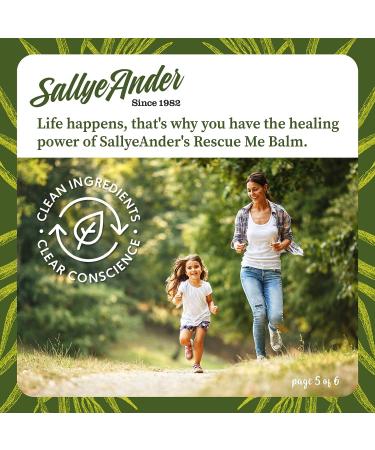 Sallye Ander Rescue Me Intensive Care Balm - Natural and Soothing Skin Relief - Buy Online on SooperMarket.com