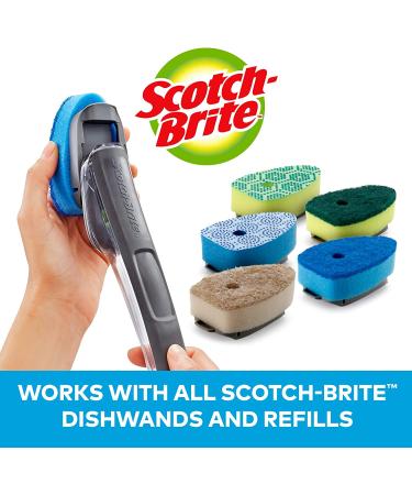 Scotch-Brite Non-Scratch Dishwand Sponge Refills - 14 Pack of Non-Scratch Sponges for Kitchen, Bathroom, and Household Cleaning - Safe for Non-Stick Cookware - Buy Online on SooperMarket.com