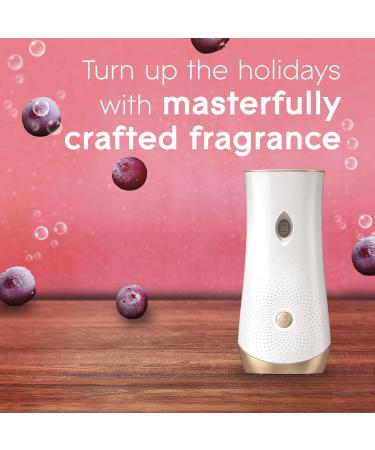 Glade Automatic Spray Refill - Crisp Cranberry Champagne Air Freshener for Home & Bathroom (6.2 Oz) | International Shipping Available - Buy Online on SooperMarket.com