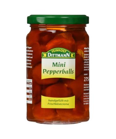 Feinkost Dittmann Mini Pepperballs with Cream Cheese Preparation 275g