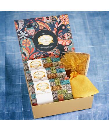 Ghasitaram Gifts Jaiccha Lohri Sweets Gachak hampers Lohri Hamper Big Box of Til Laddoo Khajoor Gachak Revadi and Til Chikki
