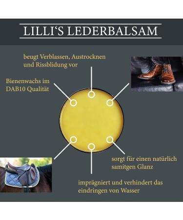 Lillis Naturals Colorless Leather Care Balm with Beeswax & Lanolin - 500ml for Saddle Equestrian Car Furniture Jacket Motorcycle & Shoes - Buy Online on SooperMarket.com