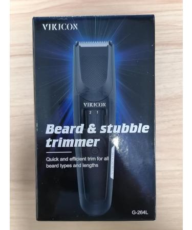 VIKICON Beard Trimmer for Men Electric Hair & Stubble Clipper 40 Length Settings Rechargeable Facial Trimmers w/2 Combs Professional Self Sharpening Blades 150 min Cordless Usage Gift for Men - Buy Online on SooperMarket.com