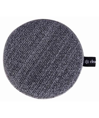 Cleanlogic Detox Purifying Charcoal Exfoliating Body Scrubber - Pack of 3 | Gentle Dual-Texture Scrub | 1 Count - Buy Online on SooperMarket.com