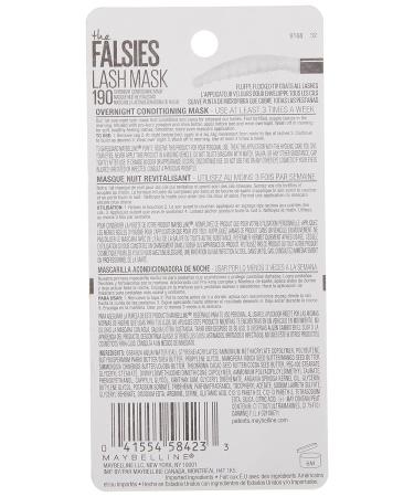 Maybelline New York Overnight Eyelash Conditioner with Shea Butter and Argan Oil - Falsies Lash Mask, 0.33 Fl Oz - Buy Online on SooperMarket.com