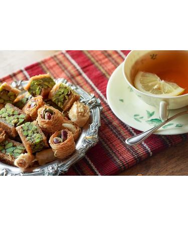Zaiqa Raw Unsalted Pistachio Kernels 12oz - California Grown, Tasty & Fresh Pasteurized Snack for Ice Cream, Baklava & Turkish Delight - Buy Online on SooperMarket.com
