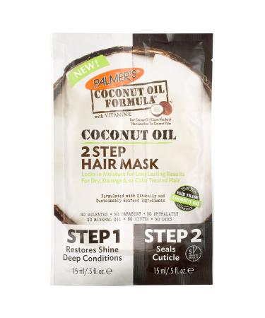 Palmer's Coconut Oil Formula Moisture Boost 2-Step Hair Mask 1 Ounce Pack