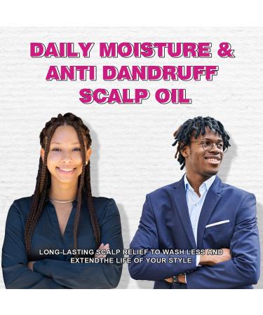 Immetee Scalp Hair Oil - Best Treatment for Dry Itchy Scalp | Anti-Itch Care for Natural & Curly Hair | 190ml (6.42fl oz - Buy Online on SooperMarket.com