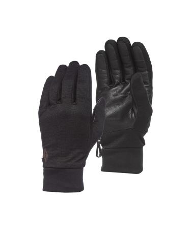 Black Diamond Heavyweight Wooltech Gloves Large Anthracite