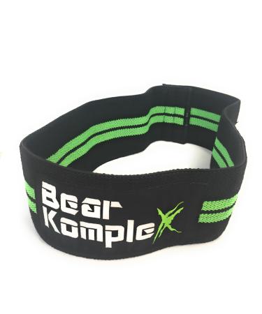 Bear increase in defense complex hip detonator resistance tape - warm up hips and legs and improve your stretching and mobility for weightlifting pilates cross training running and more.Hip detonator ... black