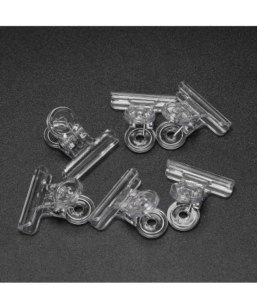 Peowuieu Rusian C Nail Clamps Clips Multifunctional Tool Acrylic Nails Pinchers Transparent Set of 6 - Buy Online on SooperMarket.com