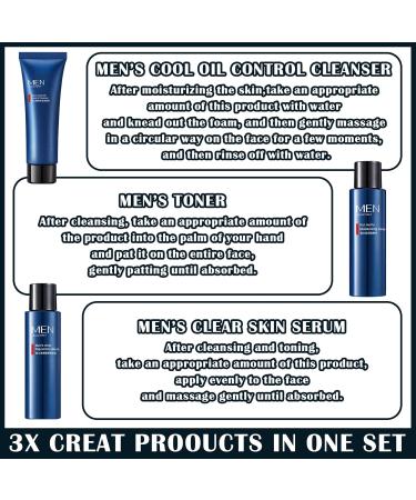 Men's Facial Skin Care Kit - Hydrating Skincare Set for Nourishing Moisturizer & Anti-Aging Care - Buy Online on SooperMarket.com