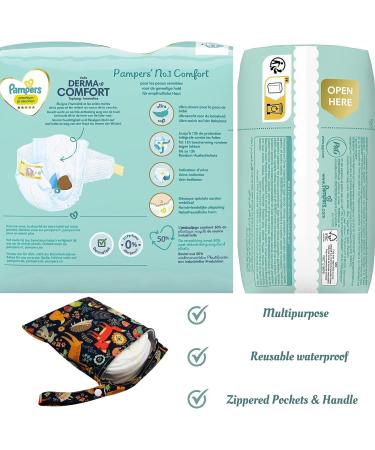 Pampers Size 0 Premature Diapers Bundle with Wishesla Wet Bag - 44 Nappies (Online Exclusive) - Buy Online on SooperMarket.com