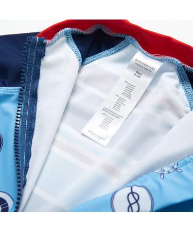 Bonverano Baby Boys Swimsuit UPF 50+ Sun Protection Blue 6-9 Months - Buy Online on SooperMarket.com