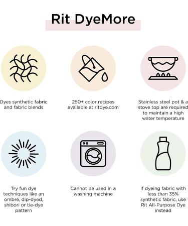Rit DyeMore Liquid Dye Sapphire Blue 7oz - Vibrant Fabric Dye for DIY Projects - Buy Online on SooperMarket.com