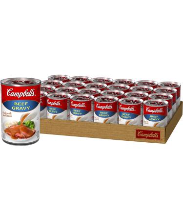 Campbell's Gravy, Beef, 10.5 oz. Can (Pack of 24)