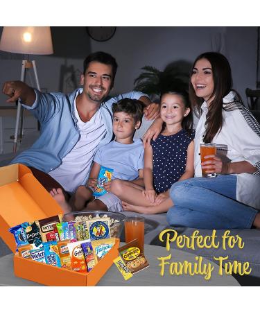 Care Package (120 Count) Variety Snacks Gift Box - College Students Military Work or Home valentines day 2022 - Chips Cookies & Candy! Sweet Choice - Buy Online on SooperMarket.com