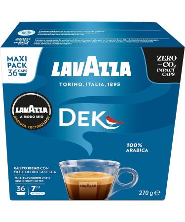 Lavazza A Modo Mio Dek Cremoso 36 Decaffeinated Coffee Capsules (10) - Buy Online on SooperMarket.com