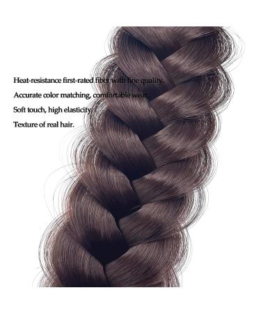 STHEJFB Wide Braided Headband Hoop Fashion Hair Accessories for Women and Girls (Dark Auburn) - Buy Online on SooperMarket.com