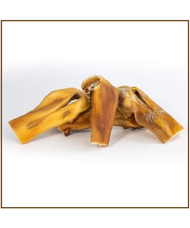 Cattle head Short 500g The Premium Kausnack for Dogs from Pridedogs |8-12 cm/piece |100% beef of German productionOdor-neutral bag 8-12 cm 500g