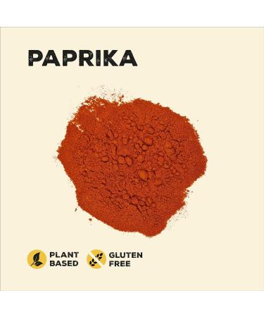 Nature Kitchen Paprika Plain 500G - Gluten-Free and Vegan Seasoning Spices for Everyday Cooking and Grilling - Buy Online on SooperMarket.com