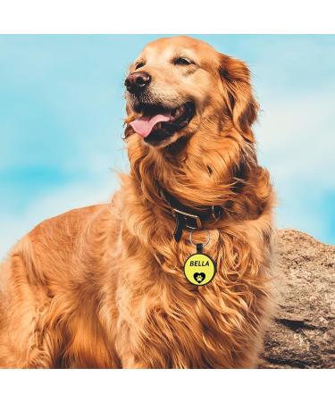 Yhananti Personalized Engraved Silicone Dog Tag - Quiet Waterproof & Customizable for Dogs & Cats | Name Phone & Address - Buy Online on SooperMarket.com