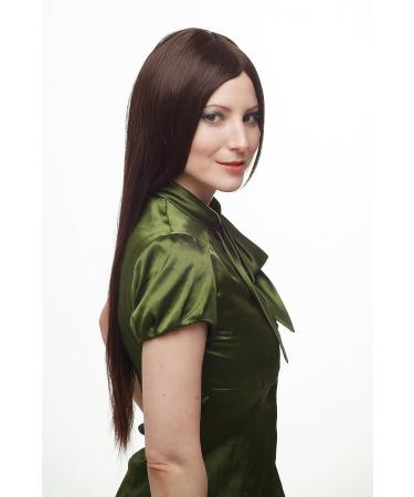 Buy WIG ME UP Lady's Long Straight Wig with Middle Parting - Brown Mix Mahogany H7623-2T33 | International Shipping Available - Buy Online on SooperMarket.com