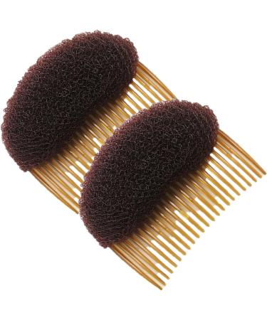 CareforYou 1PC Lady Girl Women BUMP IT UP Volume Inserts Do Beehive hair styler Insert Tool Hair Comb Hair beauty (Brown) - Buy Online on SooperMarket.com
