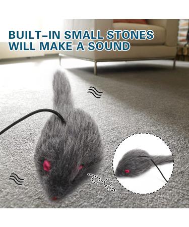 Kalimdor Interactive Cat Feather Toy: Retractable Teaser for Indoor Cats - Fun Exercise and Mental Stimulation - 1 Pack - Buy Online on SooperMarket.com