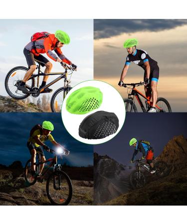 Royouzi Bicycle Helmet Cover Set - Waterproof Reflective Protection for Kids & Unisex Helmets | 2-Piece Rain Gear - Buy Online on SooperMarket.com