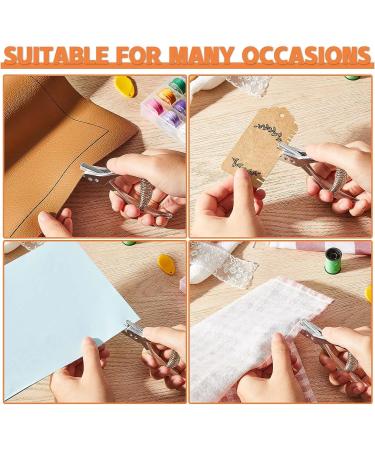 Stainless Steel Pattern Notcher Set - Tailor's Punch Tool for Pattern Making and Sewing - Ideal for Cloth Fabric DIY Crafts - Buy Online on SooperMarket.com