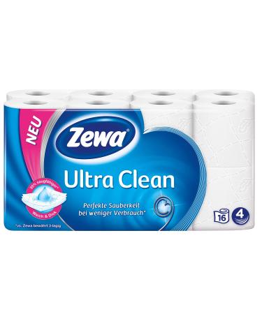 Zewa Soft and Strong toilet paper soft tear-resistant toilet paper 3-ply 1 x storage pack with 16 rolls White 16 pieces (1 pack)