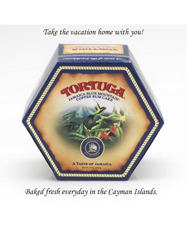 TORTUGA Caribbean Blue Mountain Rum Cake - 16 oz - Premium Gourmet Gift for Parties & Holidays - Buy Online on SooperMarket.com