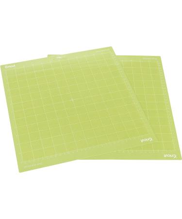 Cricut StandardGrip Machine Mats 12x12 - 2 Pack | Reusable Cutting Mats for Cardstock, Vinyl & More | Compatible with Cricut Explore & Maker | Green - Buy Online on SooperMarket.com