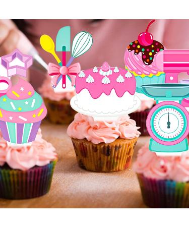 Baking Theme Party Cupcake Toppers - Buy Online on SooperMarket.com