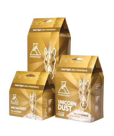Friction Labs |Loose chalk for climbing |The new chalk standard for climbing and for power trimmers |The world's best chalk 71 g (2.5 OZ) Unicorn dust - fine chalk
