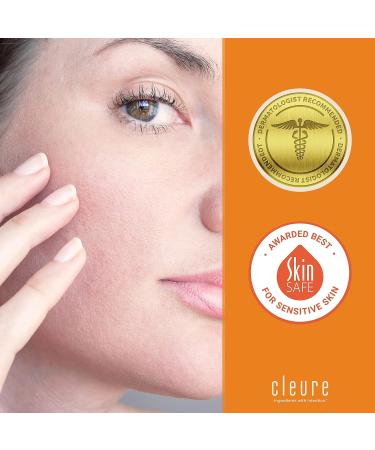 Cleure Anti-Aging Day Cream with Pure Shea Butter - Fragrance Free, Gluten, Salicylate, and Paraben Free - 2 oz - Buy Online on SooperMarket.com