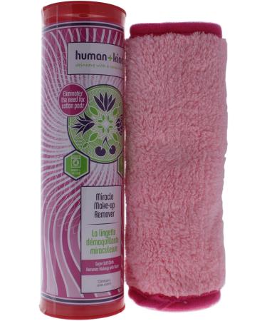 Human+Kind - Miracle Make-Up Remover - Super Soft Cloth - Eliminates the Need for Cotton Pads - 3 in 1 - Easy to Use - Reusable - Silky - Removes Stubborn Mascara - Removes Water Proof Make-up - 1 Pc - Buy Online on SooperMarket.com