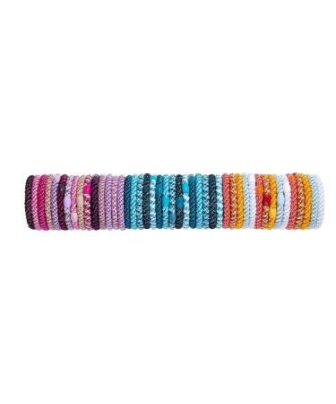 L. Erickson Grab & Go Ponytail Holders Royal Set - Secure & Gentle Hold (Set of 8) - Buy Online on SooperMarket.com