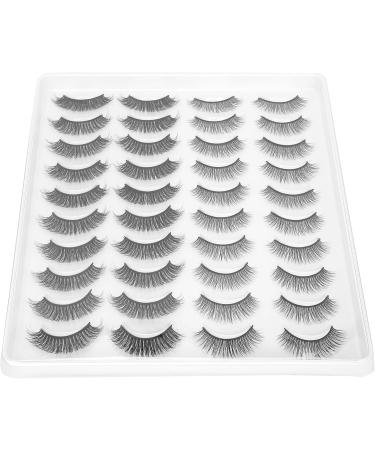 False Lashes Easy To Use False Eyelashes for Stage Makeup for Daily Makeup for Party Makeup(002) - Buy Online on SooperMarket.com