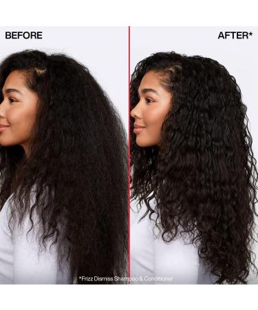 REDKEN Frizz Dismiss Shampoo & Conditioner Set for Frizzy Hair - Smooth & Manage Frizz - Sulfate Free - 10.1 Fl. Oz (Pack of 2) - Buy Online on SooperMarket.com