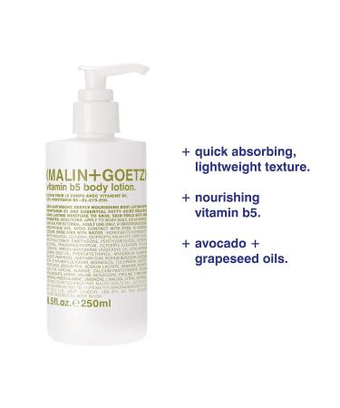Malin + Goetz Vitamin B5 Body Lotion - Vegan & Cruelty-Free 8.5 Fl Oz - Healing Formula for All Skin Types - Unisex Body Moisturizer - Buy Online on SooperMarket.com