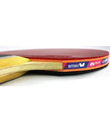Butterfly B603FL Ping Pong Paddle Set with Case | Tournament Grade Table Tennis Racket for High Speed & Spin - Buy Online on SooperMarket.com