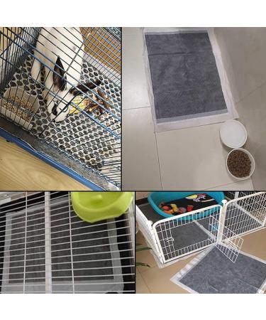 50Pcs Large Dog Pee Pads 18 x 24 Inch Puppy Pads Pet Training Pads 5-Layer Disposable Strong Absorption Pads Bamboo Charcoal Leakproof Cage Liners for Doggie Kittens Rabbits - Buy Online on SooperMarket.com