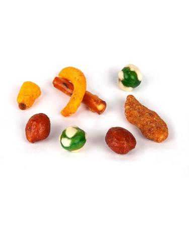 BEER NUTS Bar Mix with Wasabi - 26oz Family Size Resealable Jar: Original Roasted Peanuts, Asian Wasabi Peas, Hot & Spicy Sesame Sticks, Pretzel Niblets, Nacho Cheese Sticks, BBQ Insane Grain - Buy Online on SooperMarket.com