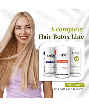 Bio Protein Botox Hair Treatment - Formaldehyde-Free Keratin Straightening & Anti-Frizz | 1kg Organic Hair Care - Buy Online on SooperMarket.com