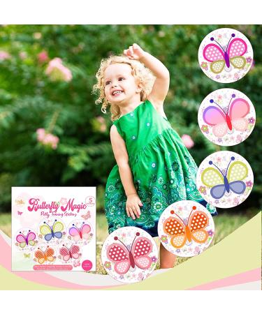 Potty Training Seat Sticker Butterfly - Color Changing Stickers 5 Pack - FREE Potty E-Book - Use with/Without Potty Chart or Training Watches - Buy Online on SooperMarket.com